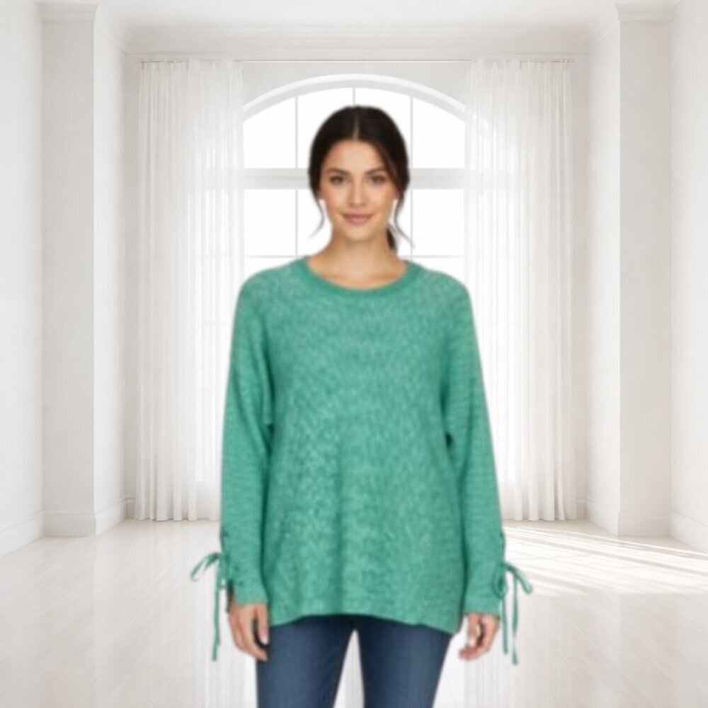 2 for $20 Caslon Sweater With Ribbon Wrist Tie NWT 100% Cotton Size XXS
